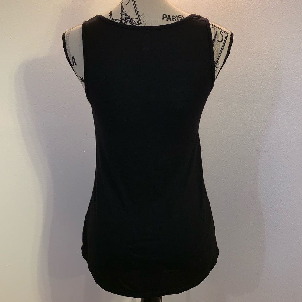 Not today Satan Black White quote tank top Small S Medium M Large L Inspiration - Picture 4 of 6